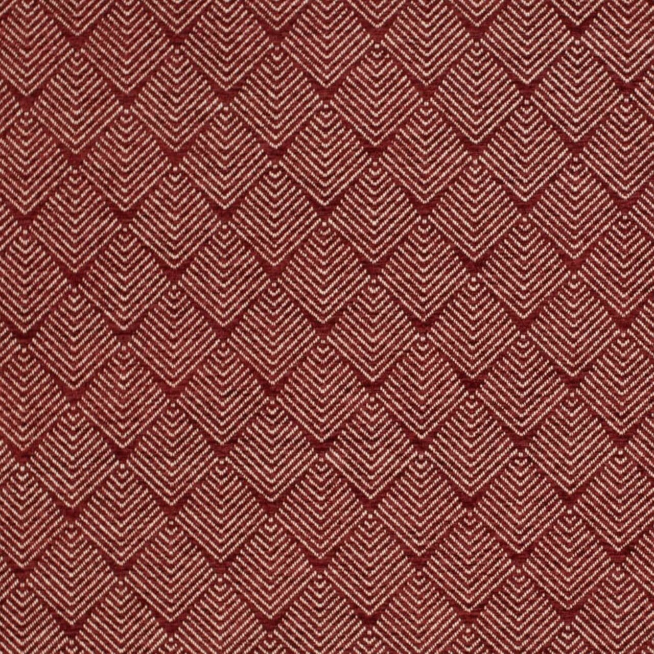 Upholstery Fabric - Red & Burgundy Abstract & Geometric Upholstery Fabric 54 Inches"